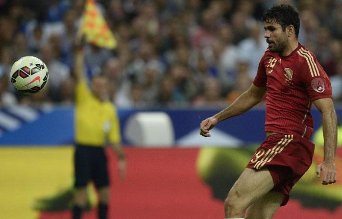 Diego Costa dropped from Spain squad