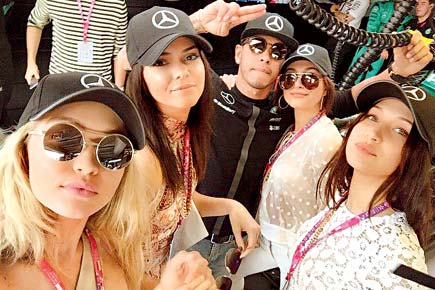 Lewis Hamilton and model Gigi Hadid spark off dating rumours
