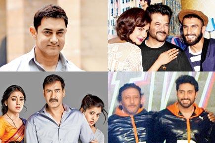 Aamir Khan, Priyanka Chopra, Anil Kapoor, Ranveer Singh, Ajay Devgn, Shriya Saran, Drishyam, Jackie Shroff, Abhishek Bachchan