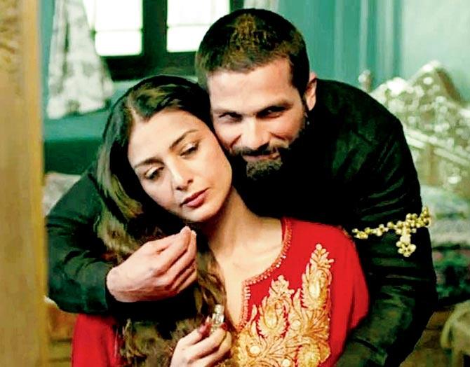 Tabu played Shahid Kapoor’s mother in Haider