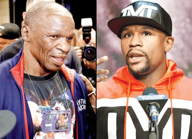 Mayweather Sr and Mayweather Jr