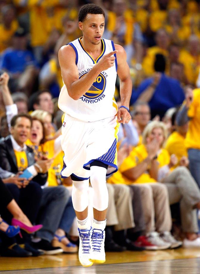 Stephen Curry. Pic/AFP