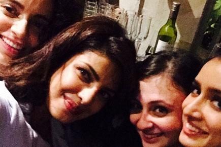 Priyanka, Kangna and Shraddha enjoy a girls' night out!