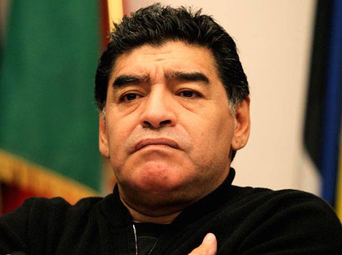 Football legend Diego Maradona baptised in Jordan River
