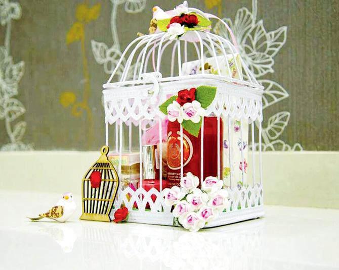 A cage from Happiness Caged