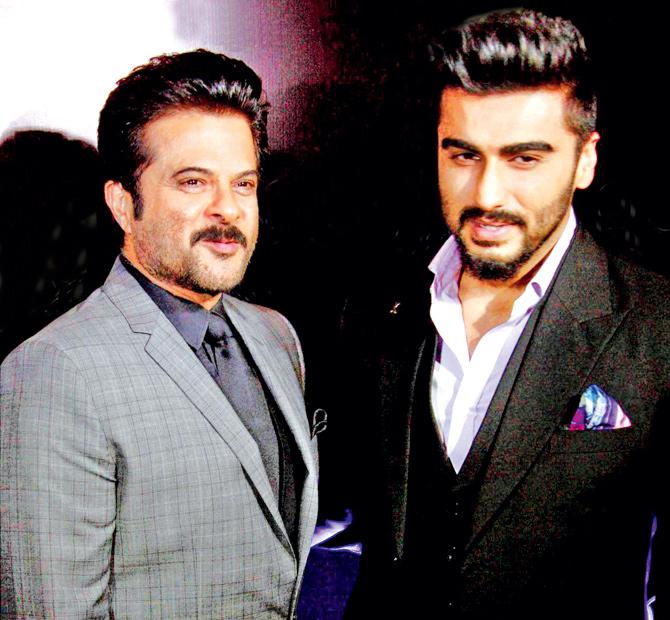 Anil and Arjun Kapoor