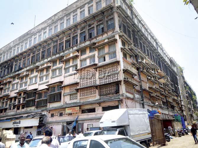 The BMC was supposed to demolish the upper floors of the building and leave only the ground floor standing