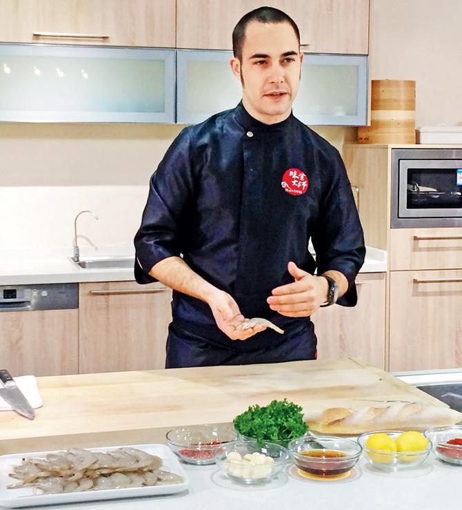 Chef Guillem Vidal