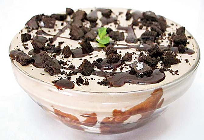 Chocolate Cookie Mousse