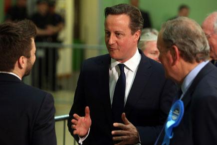 UK election: Exit polls put David Cameron close to majority