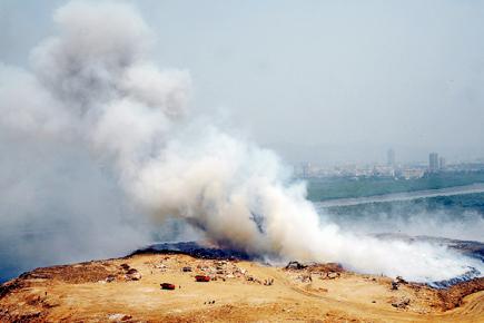 Fire at dumping yard in Mulund