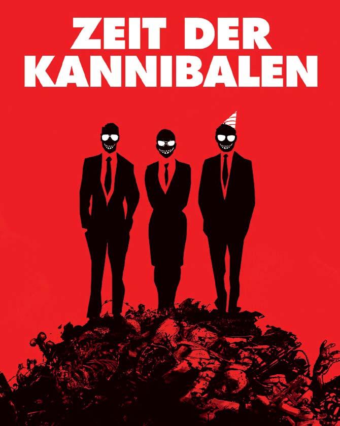 A poster of the film, The Age of Cannibals (Germany)