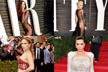 Risque outfits that Hollywood divas flaunted on the red carpet