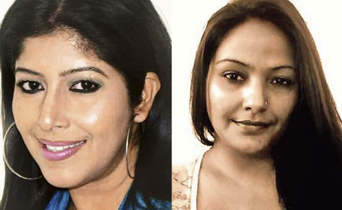 Madhu Bharti (left) told police she had used her friend Anu’s mobile phone to record the video of Shikha Joshi (right) in her dying moments