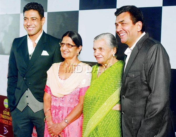 Ranveer Brar and Sanjeev Kapoor