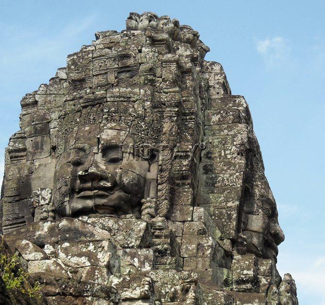 The 37 face towers at Bayon make for a hypnotic sight 