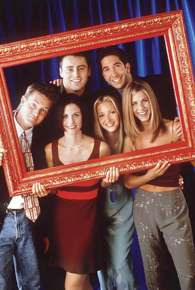 The cast of Friends. Pic/Getty Images