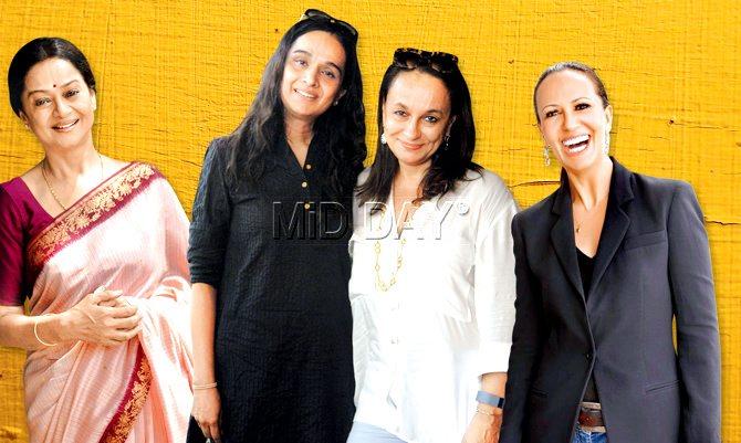 Zarina Wahab, Shivangi Kapoor, Soni Razdan and Ayesha Shroff