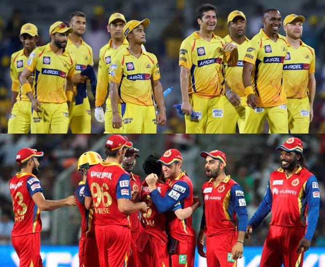 Chennai Super Kings vs Royal Challengers Bangalore