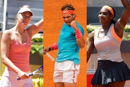 Madrid Open: Nadal in quarters, Serena and Sharapova enter semis
