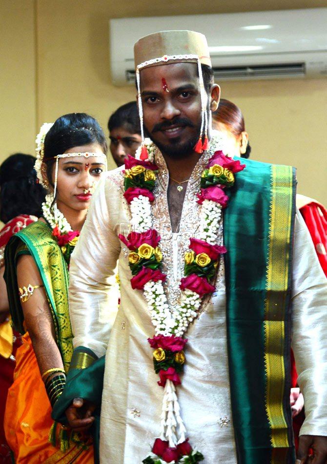 Wedding ceremony of Priyanka Pol and Swapnil Surve