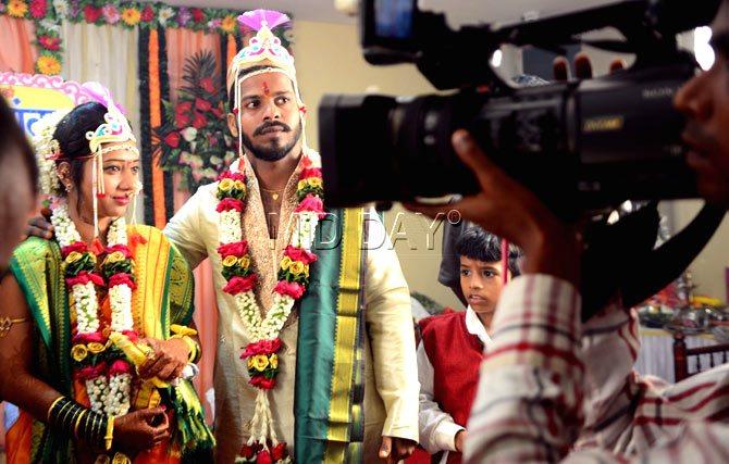 Wedding ceremony of Priyanka Pol and Swapnil Surve