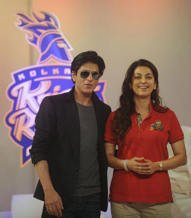SRK to Juhi Chawla