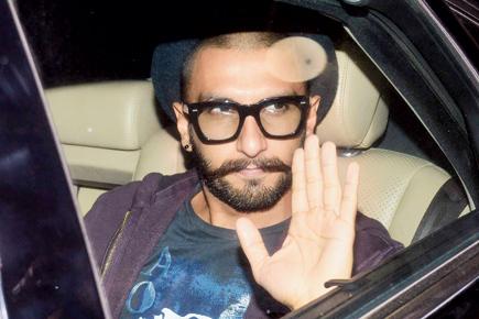Spotted: Ranveer Singh at a recording studio in Mumbai