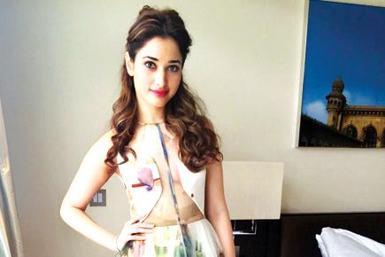 Spotted: Tamannaah Bhatia at an awards ceremony