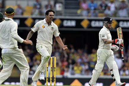 Johnson, Starc rip through Kiwi batsmen as Australia tighten grip in Brisbane Test