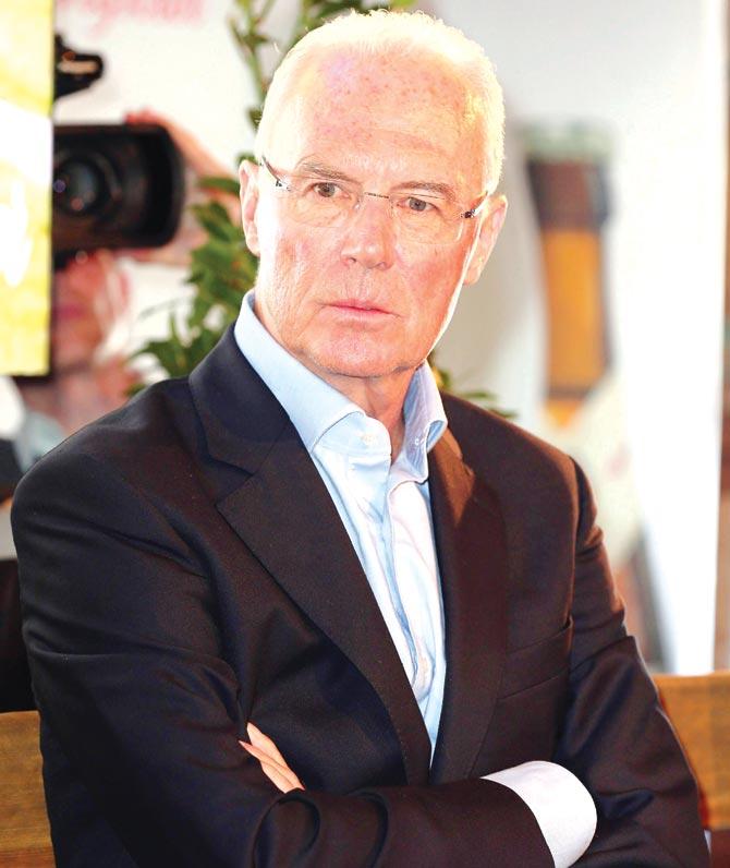 Franz Beckenbauer. Pic/Getty Images