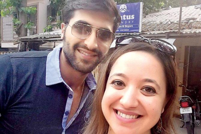 Akshay Oberoi with his fan