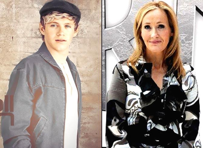 Niall Horan and J.K. Rowling