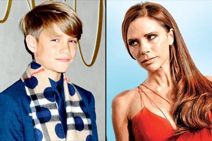 Victoria Beckham's son pleads her to design kidswear
