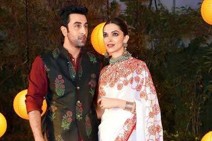 Spotted: Ranbir Kapoor and Deepika Padukone at a promotional event 