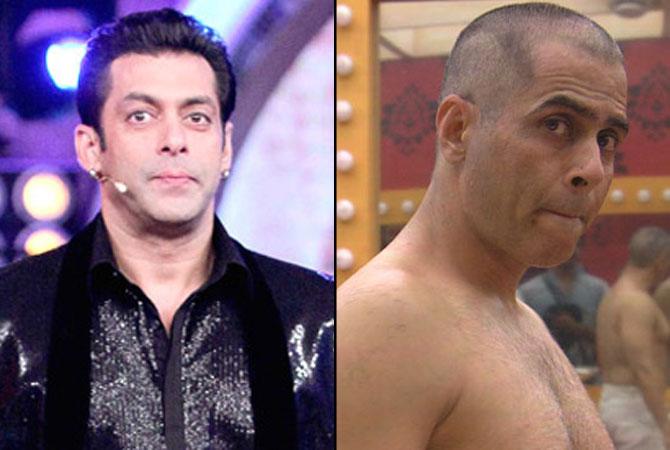 Salman Khan and Aman Verma