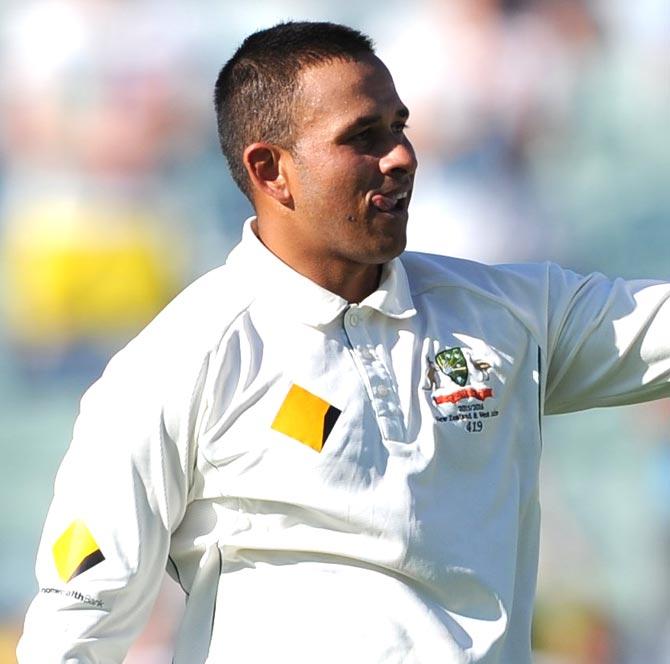 Usman Khawaja. Pic/AFP