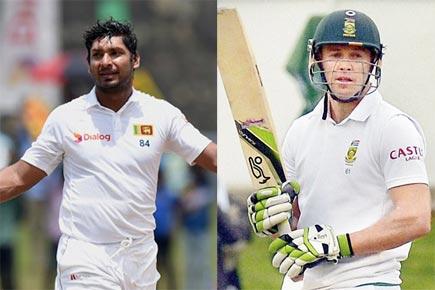 Sangakkara heaps praise on De Villiers for completing 100 Tests
