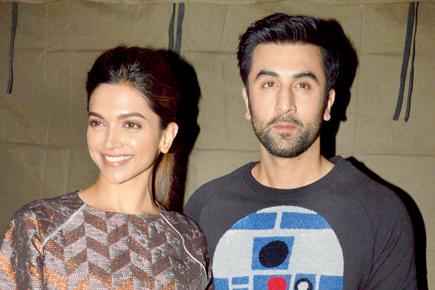 Spotted: Deepika Padukone and Ranbir Kapoor