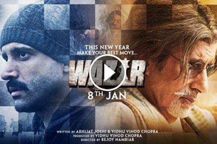 Watch the action-packed trailer of Big B, Farhan Akhtar's 'Wazir'
