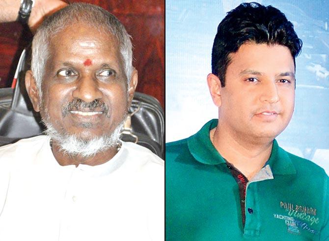 Ilaiyaraaja and Bhushan Kumar