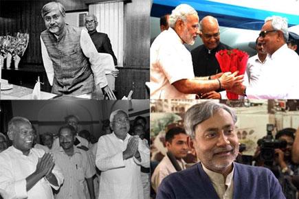 In pictures: The political journey of Nitish Kumar