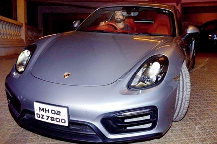 Farhan Akhtar spotted zooming around in new car
