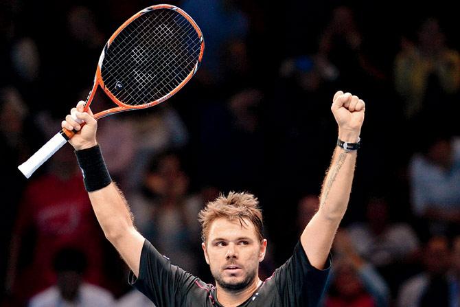 Stan Wawrinka. PIC/AFP 