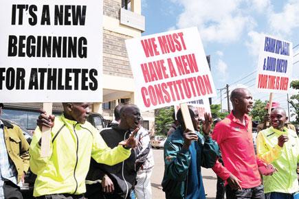 Runners storm Athletics Kenya offices in graft protest