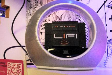 New light-based Li-Fi technology promises to be 100 times faster than Wi-Fi