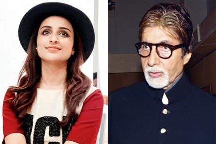 When Big B helped Parineeti wear her heels