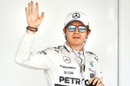 F1: 'Angry' Nico Rosberg takes pole at Mexico GP