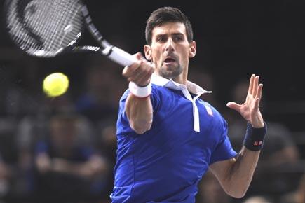 Novak Djokovic beats Thomaz Bellucci at Paris Masters