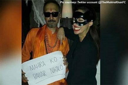 SRK co-star Mahira Khan apologises for 'Shiv Sainik' Halloween pic
